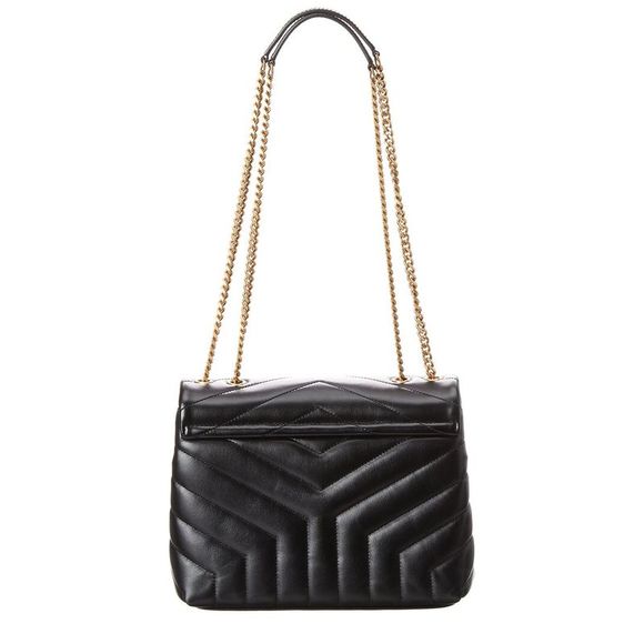 Saint Laurent Loulou Small Matelasse Y Leather Shoulder Bag, Black - Picture 2 of 4